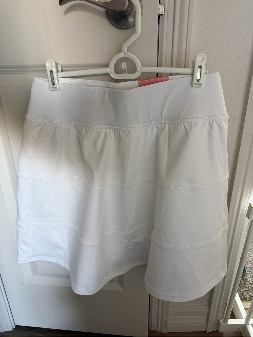 Livi Women’s White Athletic Skort - Comfortable Activewear Shorts
